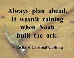 Plan Ahead..Tax Time is Just Around the Corner!
